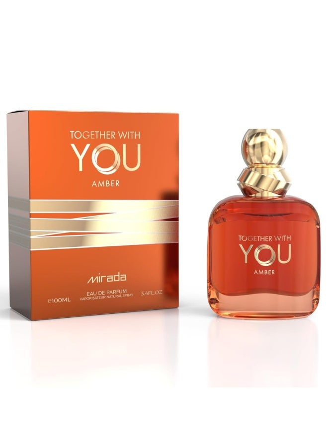 Mirada Together With You Amber  For Men  EDP 100ml - Image 1