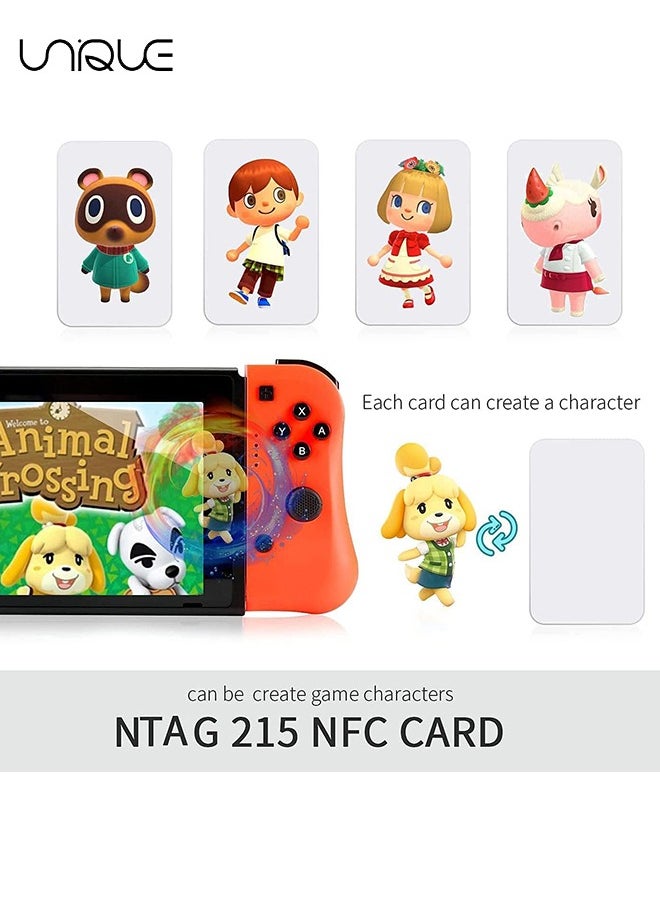 Unique Blank NFC Cards, 10PCS Tags NTAG 215 PVC Cards programmable Tags, Compatible with Amiibo and TagMo for Android All Phone Enabled  - Image 4