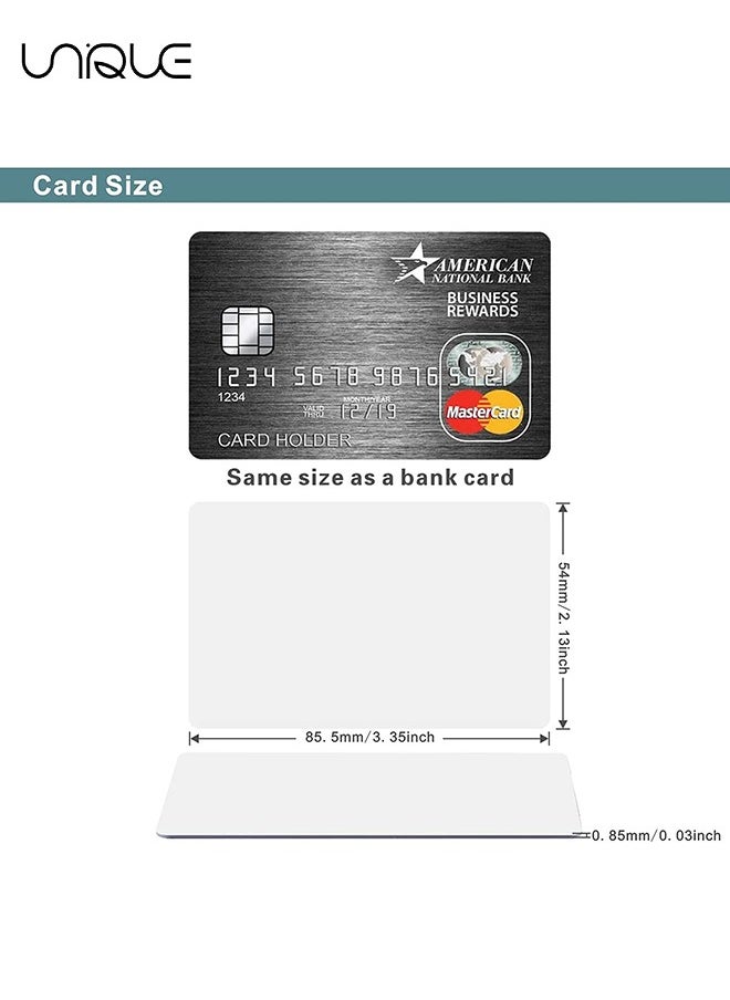 Unique Blank NFC Cards, 10PCS Tags NTAG 215 PVC Cards programmable Tags, Compatible with Amiibo and TagMo for Android All Phone Enabled  - Image 2