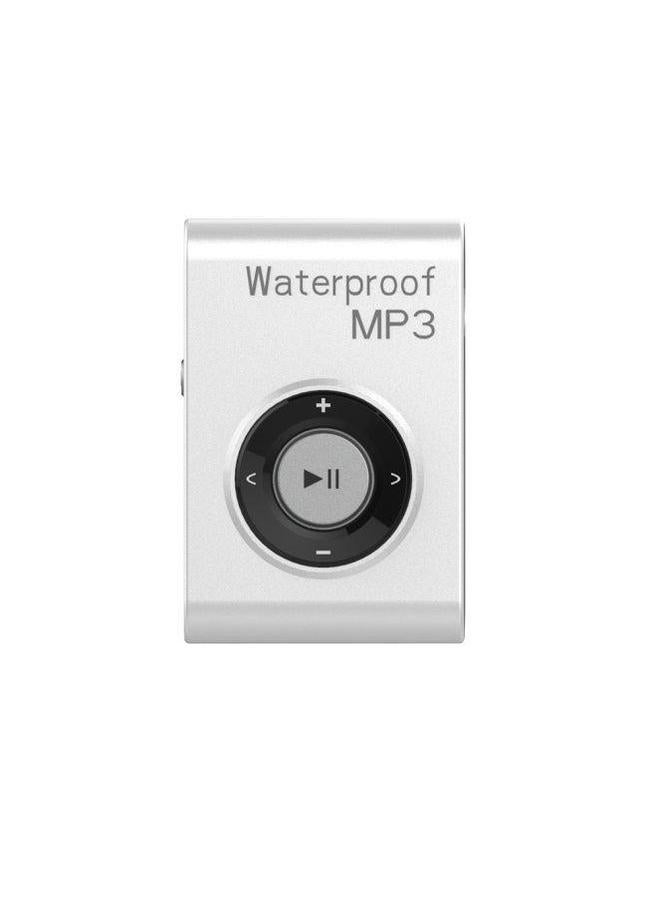 Waterproof Mp3 Player Swimming Headset Sports Underwater Digital Computer/mp3/mp3-Body Color:White-Memory Capacity:8GB - Image 1