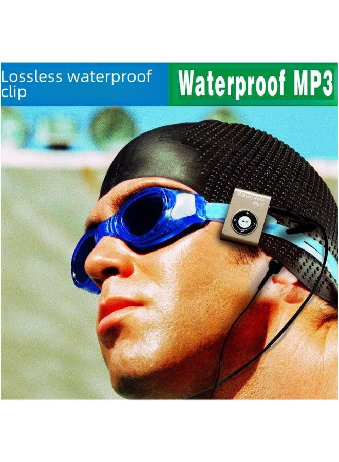 Waterproof Mp3 Player Swimming Headset Sports Underwater Digital Computer/mp3/mp3-Body Color:White-Memory Capacity:8GB - Image 3