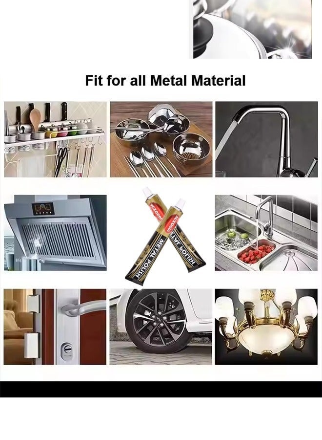 Autosol 3pcs German Technology Autosol Metal Polish for Chrome Copper Brass total 225ml - Image 4