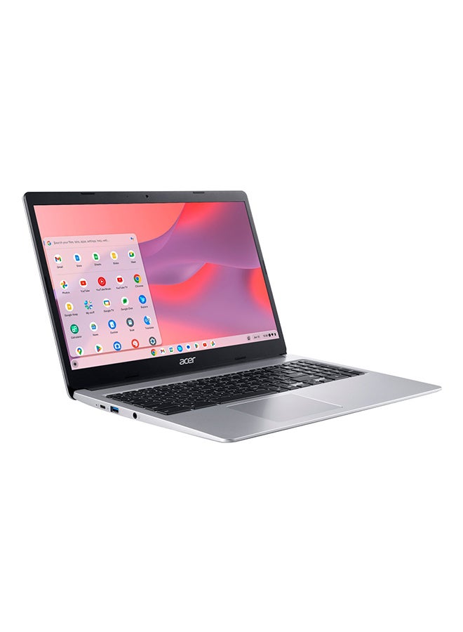 أيسر كمبيوتر محمول Chromebook 315 بشاشة 15.6 بوصة عالي الدقة Intel Celeron N4020 مع 4 جيجابايت LPDDR4 و64 جيجابايت eMMC/Chrome OS - Image 2