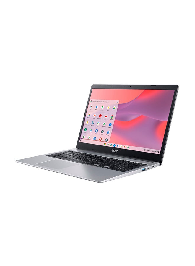أيسر كمبيوتر محمول Chromebook 315 بشاشة 15.6 بوصة عالي الدقة Intel Celeron N4020 مع 4 جيجابايت LPDDR4 و64 جيجابايت eMMC/Chrome OS - Image 3