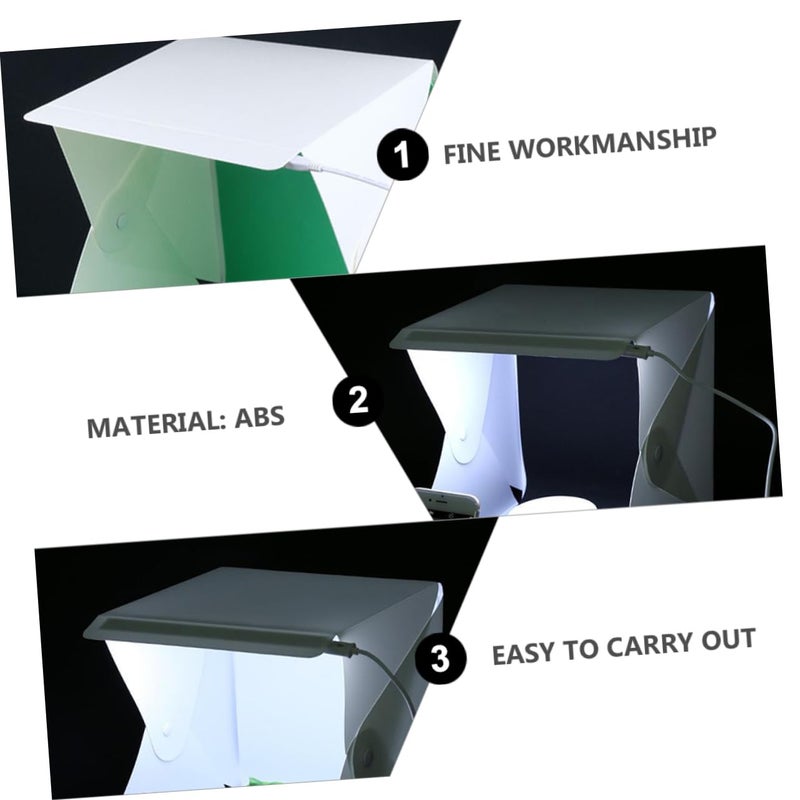 Portable LED Photography Light Box Studio Tent For Jewelry Accessories Toys - Image 3