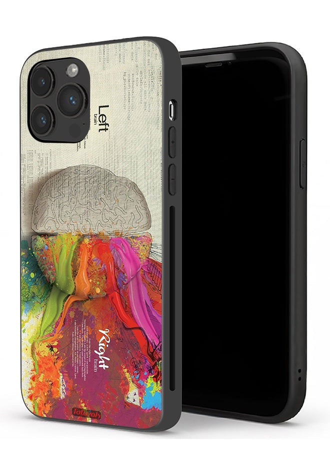 Tolwak Apple iPhone 13 Pro Max Protective Case Abstract Brain Science Artwork - Image 1