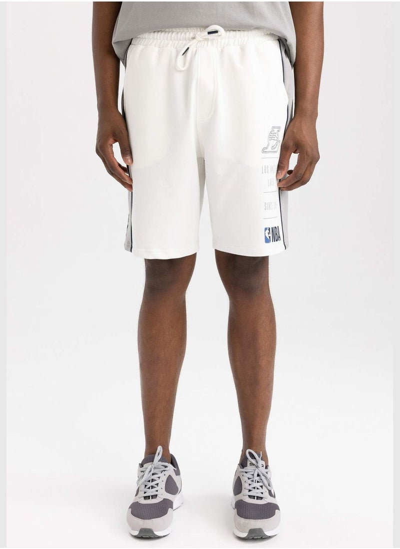 DeFacto Man NBA Los Angeles Lakers Licenced Knitted Short  - Image 3
