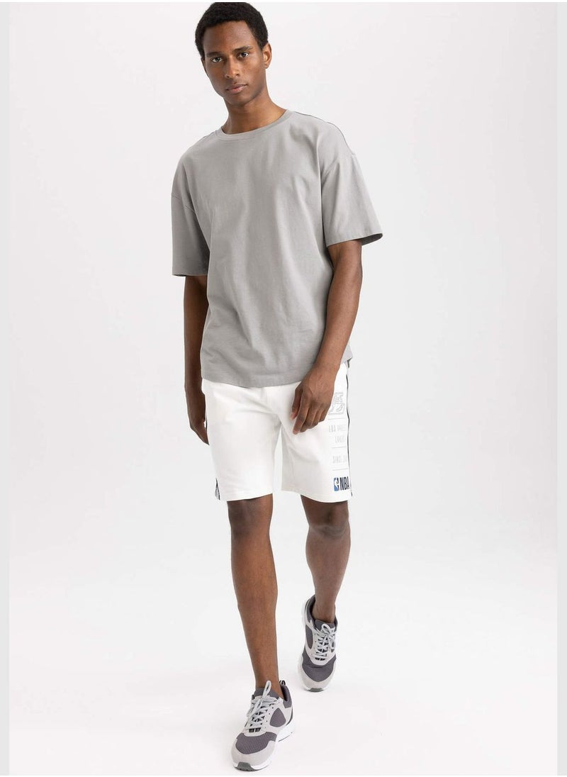 DeFacto Man NBA Los Angeles Lakers Licenced Knitted Short  - Image 2