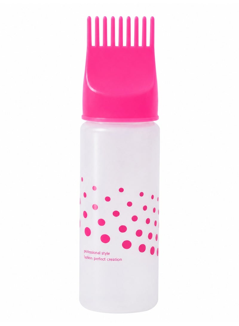 Shein Hair Dye Applicator Bottle with Comb – Refillable – Multi Color - Image 1