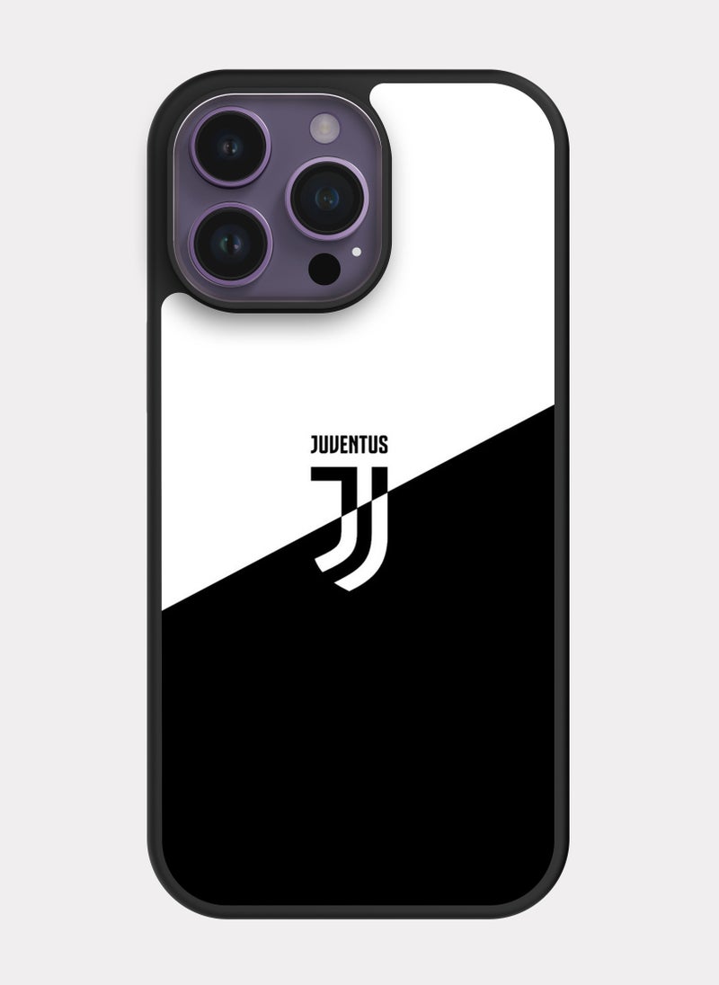 بكسلات كفر ايفون 14 برو ماكس نادي يوفينتوس ابيض - Image 1