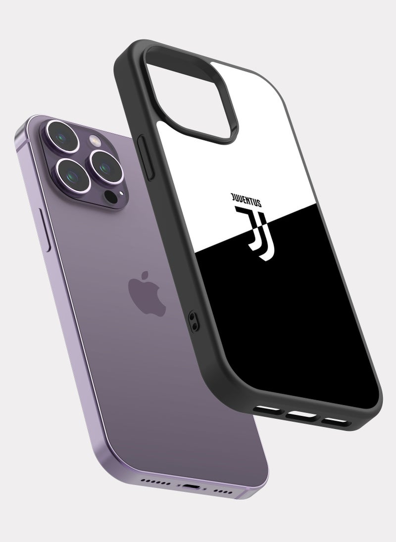 بكسلات كفر ايفون 14 برو ماكس نادي يوفينتوس ابيض - Image 2