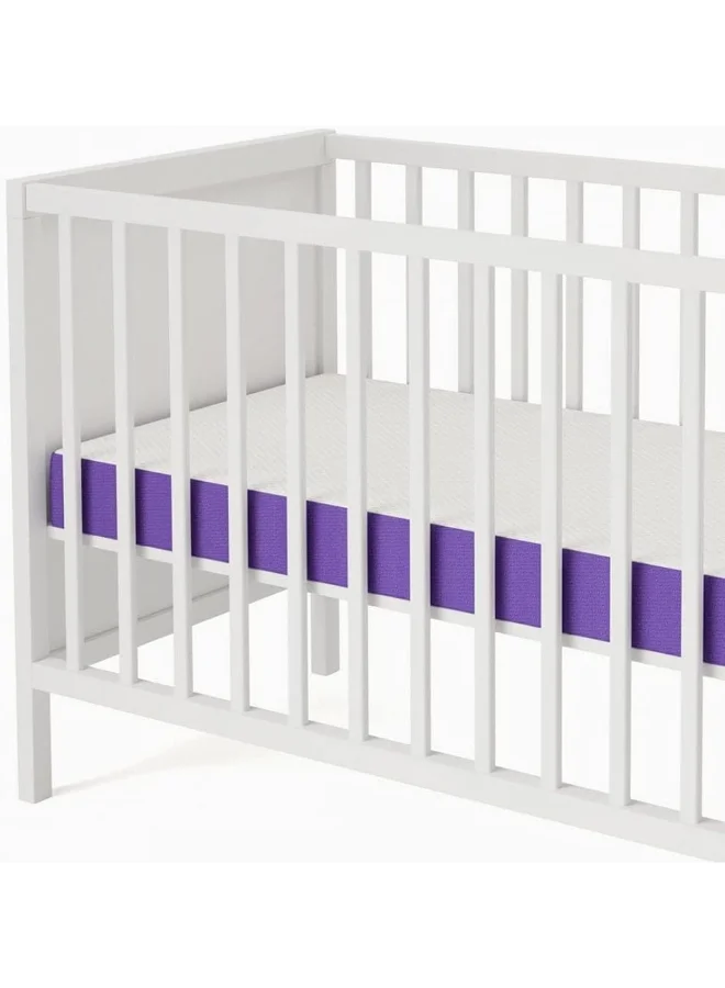 Snuz Surface Pro Adaptable Cot Bed Mattress, Pocket Sprung, Anti - Dust Mite Barrier, Infant And Baby Toddler/ Kids, Suitable From 0 To 7 Years, Dimensions 70X119X11 Cm
