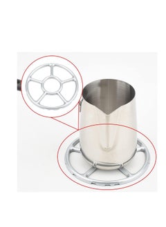 SYOSI 2 Pcs Alloy Multi-Function Gas Ring Reducer Universal Hob Ceramic Pan Supports Alloy Multi-Function Trivets Stove Top Gas Ring Reducer for Cooker Heat Simmer Coffee Pots  - Image 5