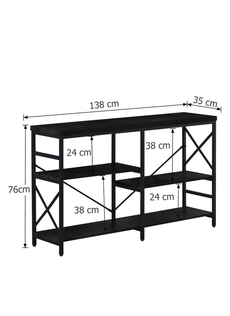 Home Gallery London Assembled metal TV stand  - Image 3