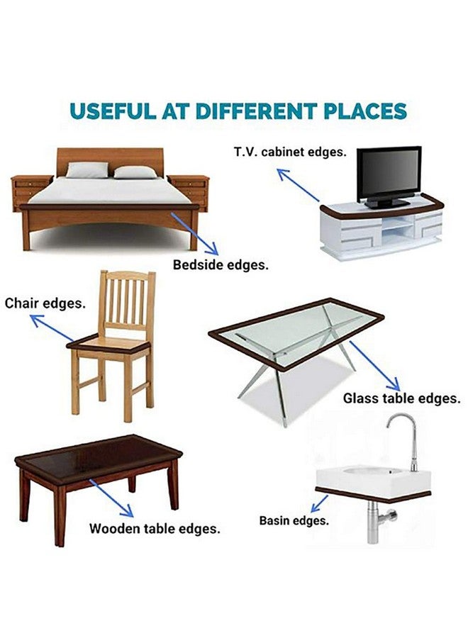 ستور 2508 مجموعة مكونة من شريط أمان للأطفال وواقيات الزوايا (بني) - Image 2