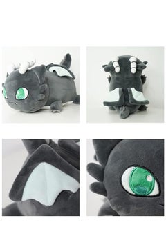Y&D Meemeows Cat Plush  Cute Anime Cartoon Cat Stuffed Animal Figure Toy Plush Pillow Gift for Fans Kids (Dragon Cat)  - Image 2