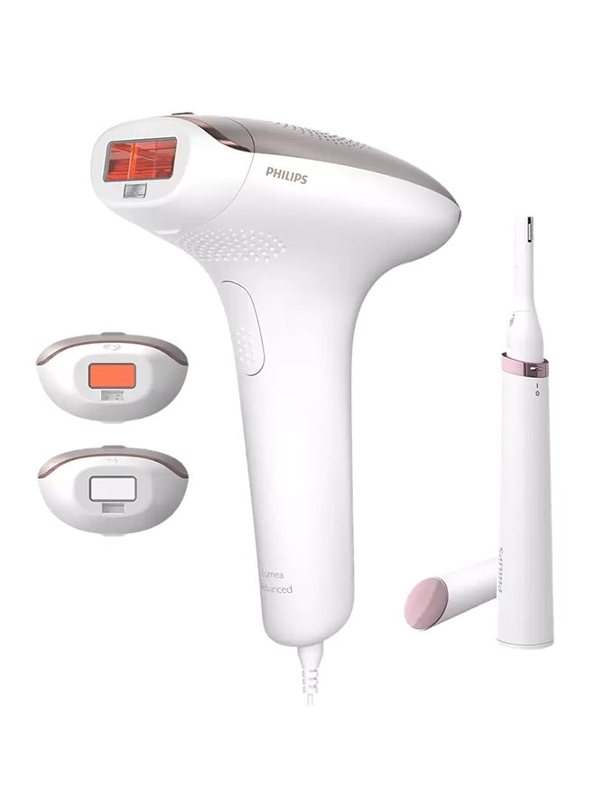 Philips Lumea Advanced IPL Laser Body Hair Removal BRI923/00, White/Rose Gold - Image 1