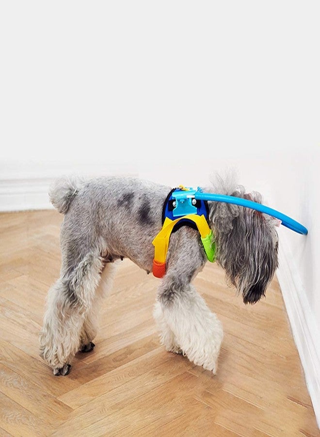 Terizger Blind Pet Anti-Collision Ring，Pet Safety Harness for Blind Dogs Protective Guide Training Vest Ring (XS) - Image 5