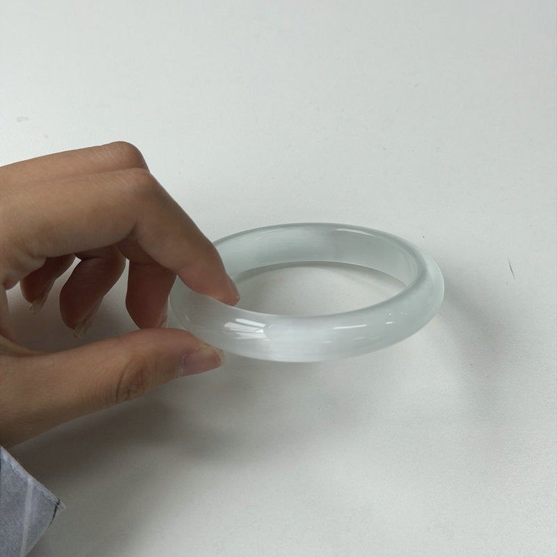 Cat Eye Stone Bracelet White Moonlight Gift Souvenir Glass Imitation Agate Fashion Jewelry