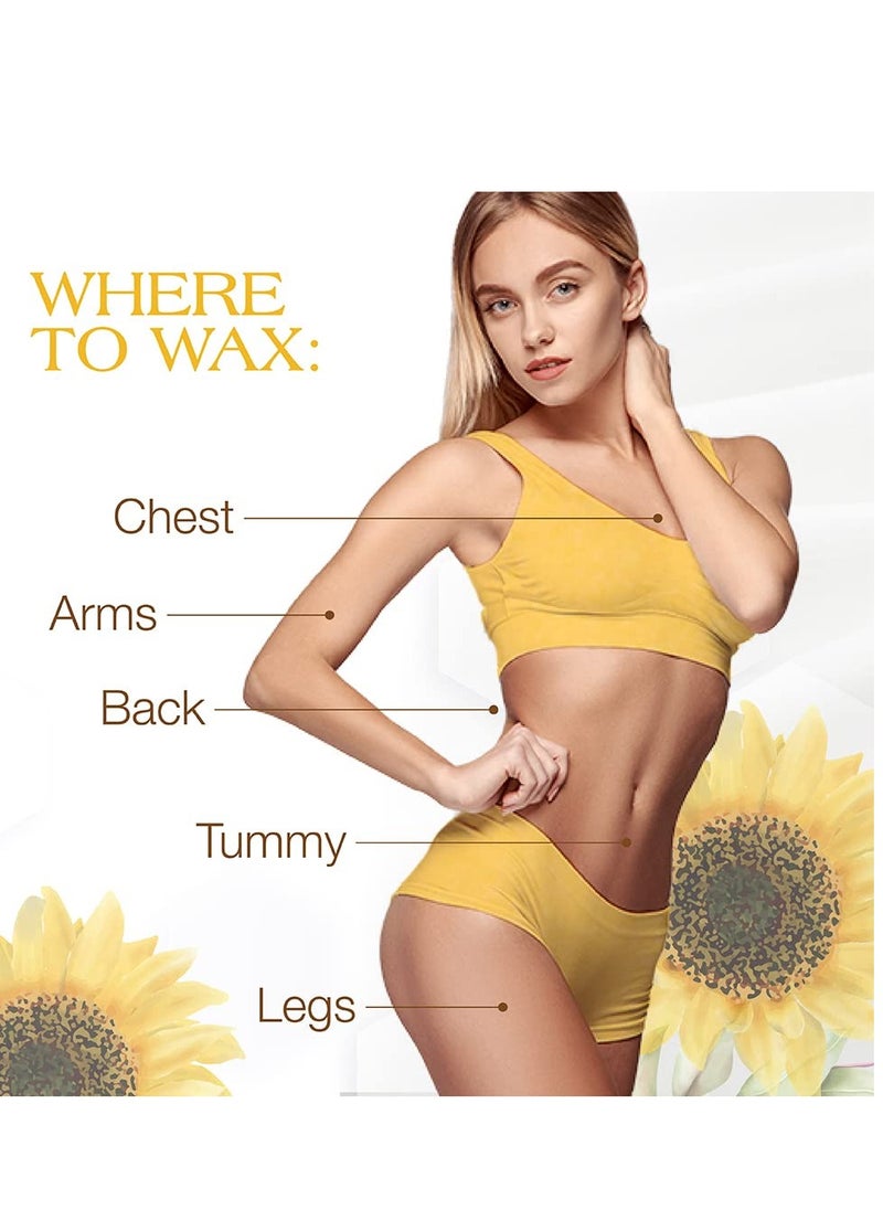 GiGi GiGi Large Cloth Epilating Strips for Arms, Legs, Chest, and Back Hair Waxing/Hair Removal, 100 Pieces  - Image 3