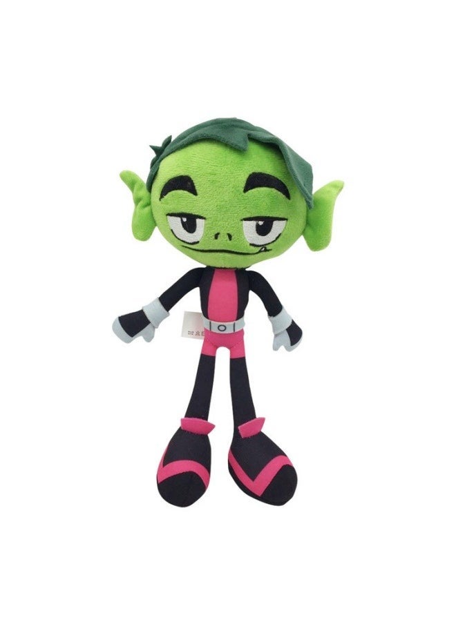 general Juvenile Titan Attack Plush Toy Robin Raven Cartoon Doll Doll Doll Gift for Family and Friends - Image 1