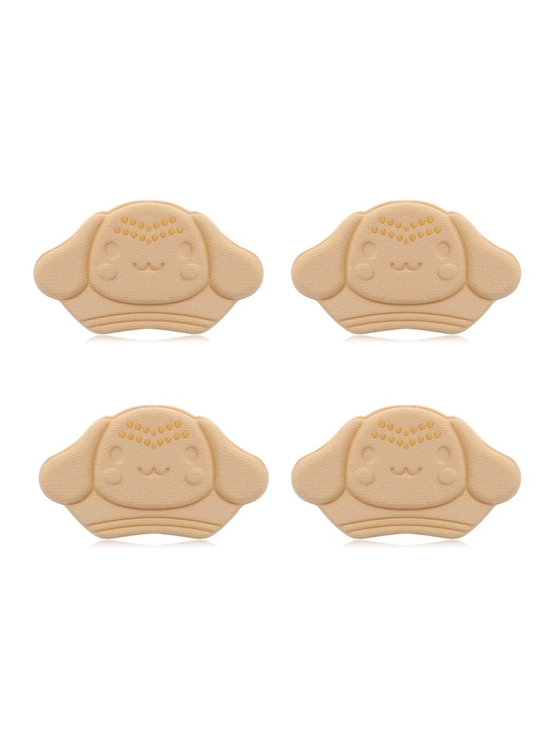 SYOSI 4 Pairs Shoe Inserts for Kids, Heel Shoe Grips Liner for Loose Shoes, Inserts Grips Liners Heel, Preventing Heel Rubbing and Blisters, for Girls and Boys Boots, Trainers - Image 1