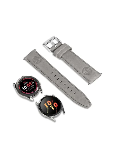 تمبرلاند Universal Replacement Leather Strap For Men And Women Compatible With Apple Watch Series 3-9, SE, Ultra, Ultra 2 (42-44-45-50), Samsung, Huawei Or Quartz Watch With Lug Width Of 22mm