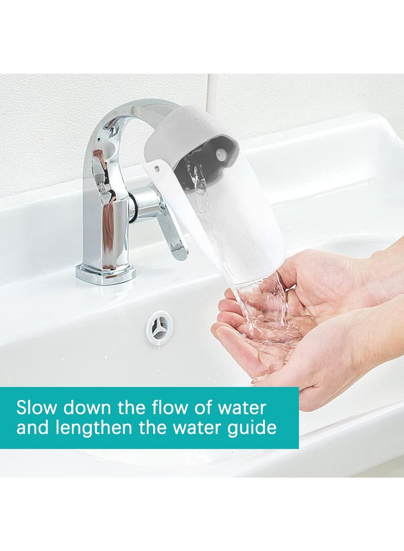 Sweet seven Kids Faucet Extender - Universal Sink Handle Extender for Toddlers - Fun Hand-Washing Solution for Children - Bathroom Sink Spout Wash Helper - Grey - Image 3