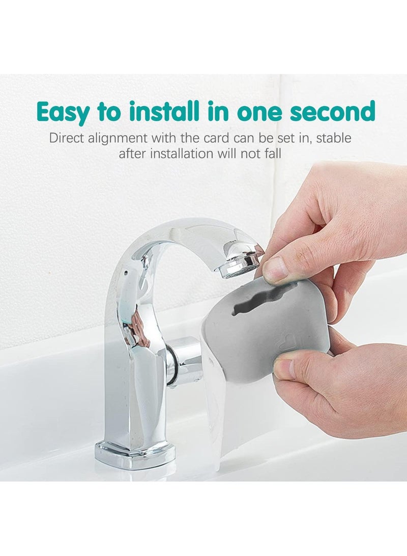 Sweet seven Kids Faucet Extender - Universal Sink Handle Extender for Toddlers - Fun Hand-Washing Solution for Children - Bathroom Sink Spout Wash Helper - Grey - Image 2