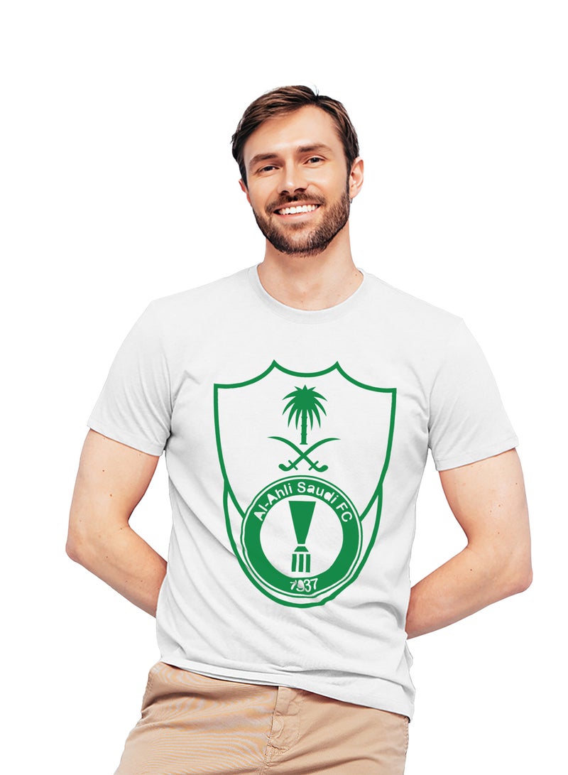 Fashion World Cotton T-shirt Printed with High-quality AlAhly Club - Image 1