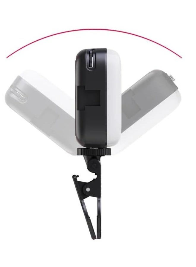 Tri-Color Selfie Ring Light – Adjustable Brightness, Rechargeable for Phones, Tablets, Cameras & Laptops - Image 3