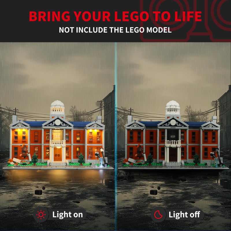 BRIKSMAX Light for Lego X-Men: X-Mansion 76294 - Compatible with Lego Marvel Building Blocks Model - Without Lego Set - Image 2