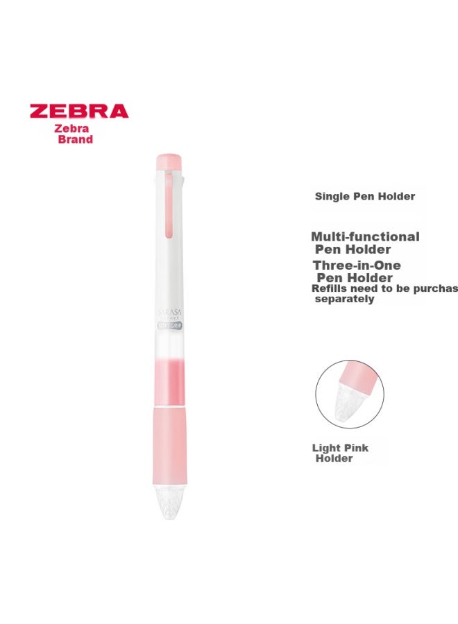 زيبرا Zebra Sarasa 3-color قلم متعدد الوظائف Body (refill Rnjk5) S3a25 Light Pink Barrel - Image 1