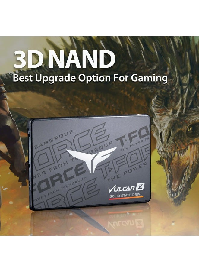 TeamGroup SSD 2TB 550/500 Vulcan Z SA3 TEM - Image 3