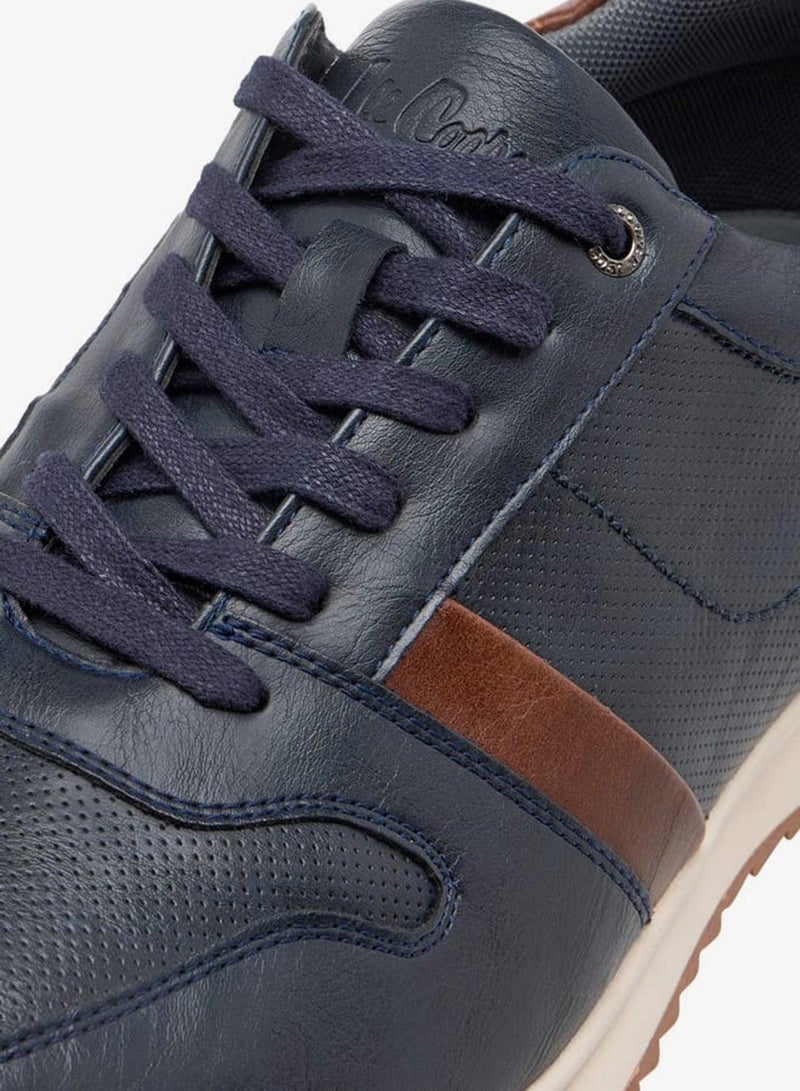 لي كوبر سنيكرز رجالي برباط وتصميم متعدد الألواح - Image 4