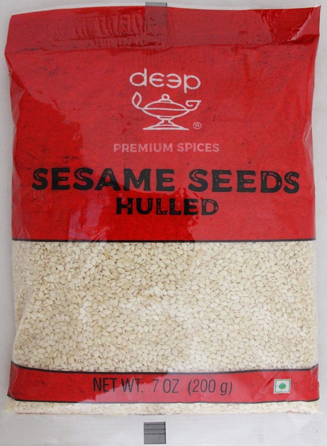 Deep Hulled Sesame Seeds 7oz - Image 1