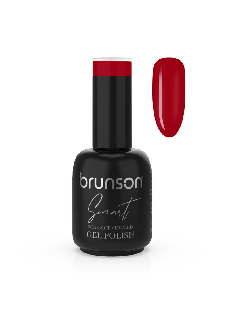 brunson - Smart Gel Nail Polish UV/LED Gel Nail Polish Soak Off Nail Gel High Shine Gel Nail Polish Manicure Gel BSM134 - Image 1