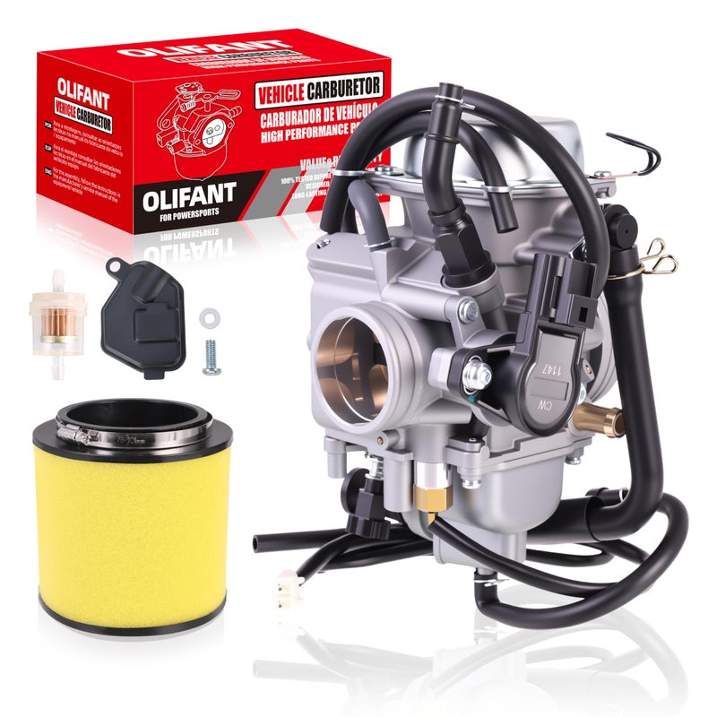 OLIFANT Carburetor For Honda Foreman 500 2005-2011 TRX500TM TRX500FPM TRX500FPE TRX500FM TRX500FE With Air Filter - Image 1