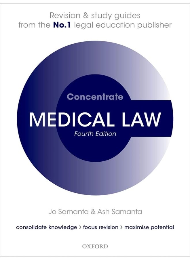 Medical Law Concentrate: Law Revision and Study Guide 