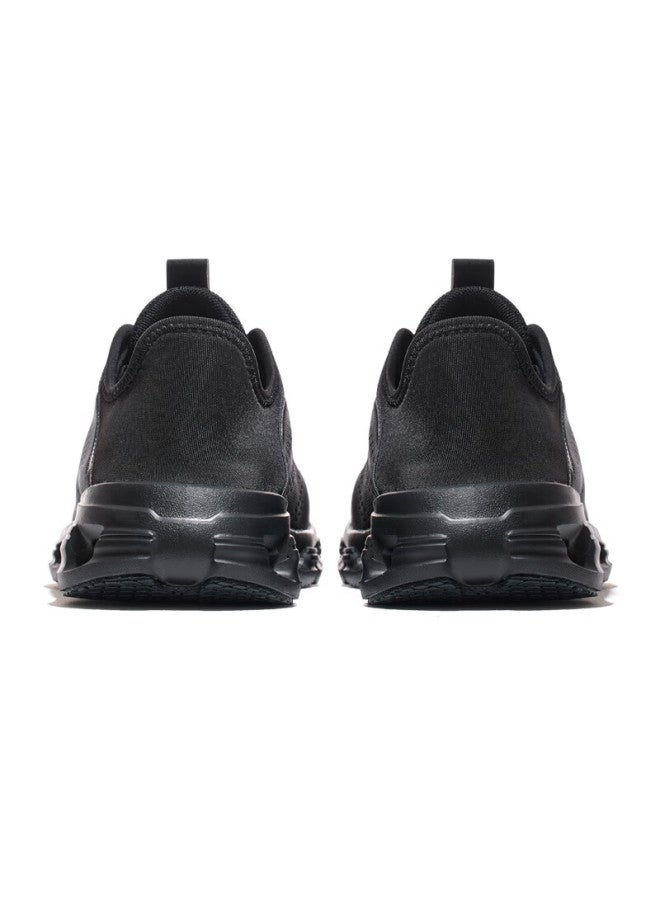 Camel Lightweight Breathable Men's Sports Walking Shock Absorption Rebound Running Shoes K16b60l8061 Black/silver Size 38 - Image 5