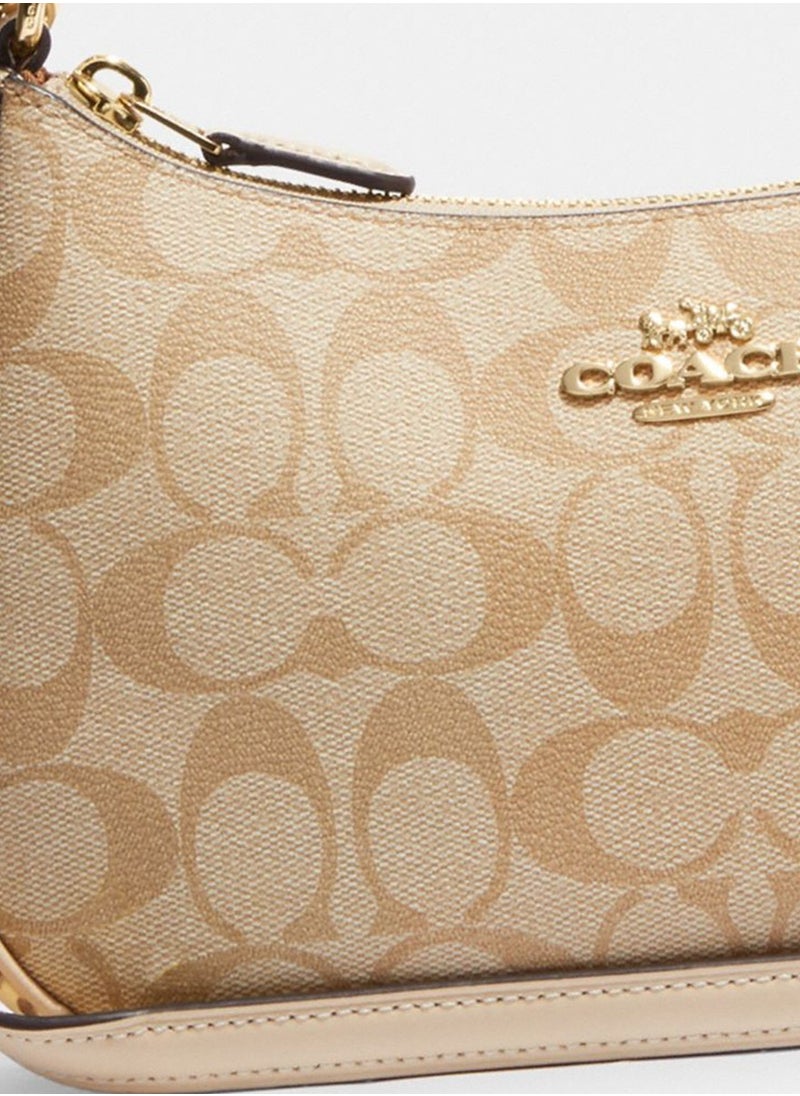 coachoutlet - Coach Teri Shoulder Bag In Signature Canvas - Image 1