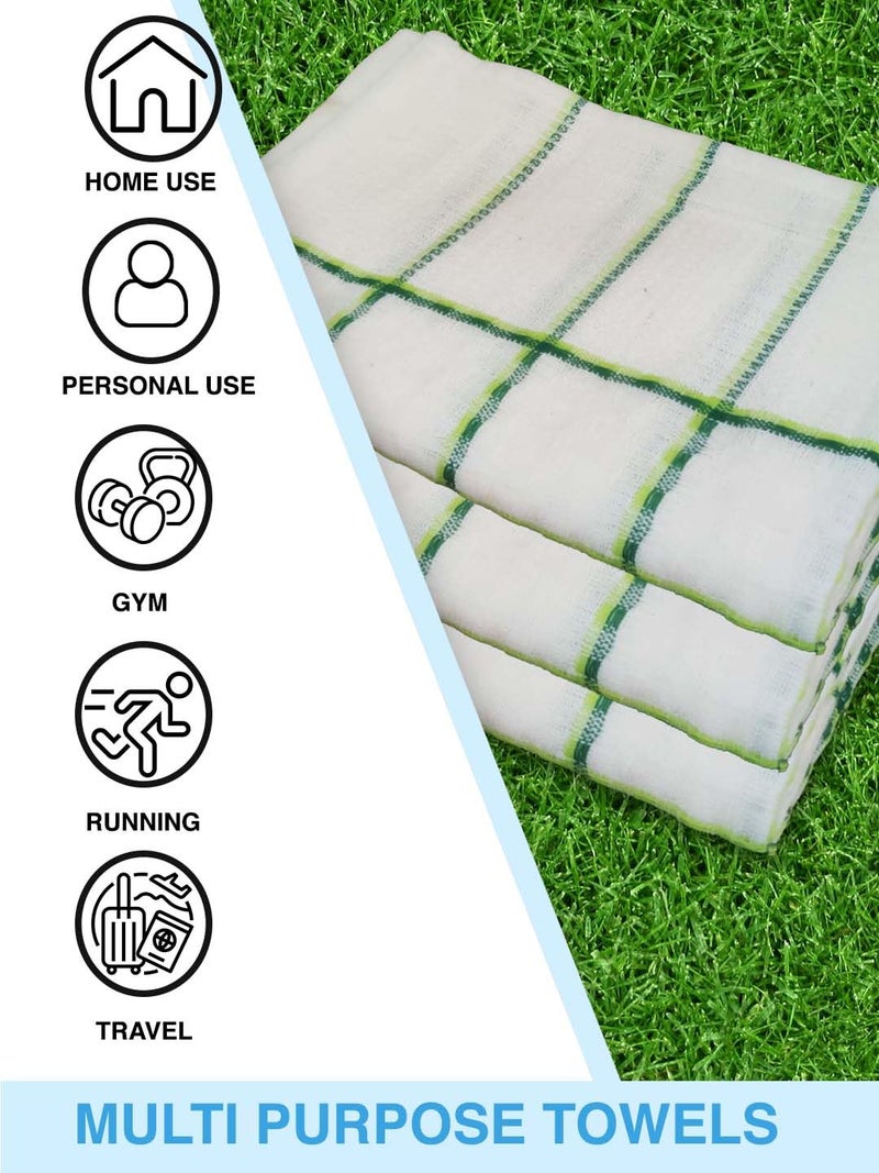 Athom Living Cotton Soft Hand Towel Set Super Absorbent Quick Dry 40x60 cm Pack of 24 - Image 4