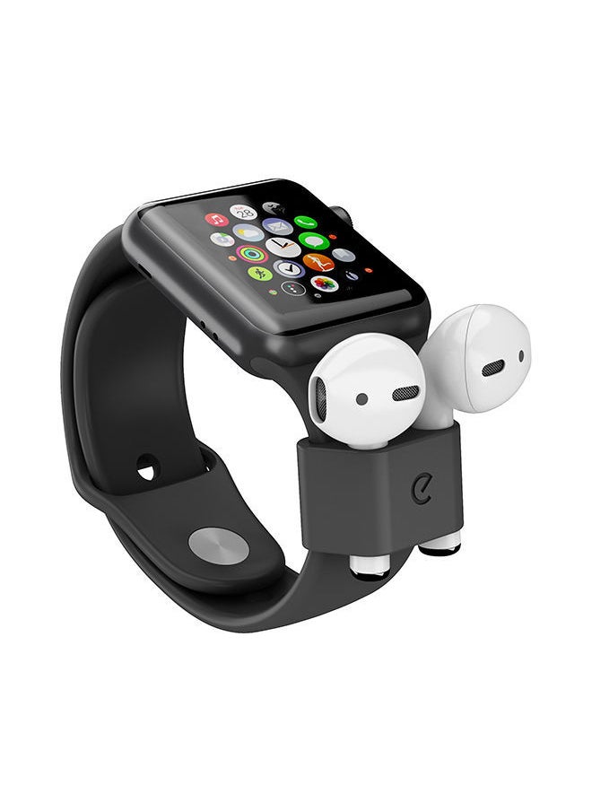 NIBEMINENT - Protective Case Holder For Apple AirPods Generation 1/2 Black - Image 1