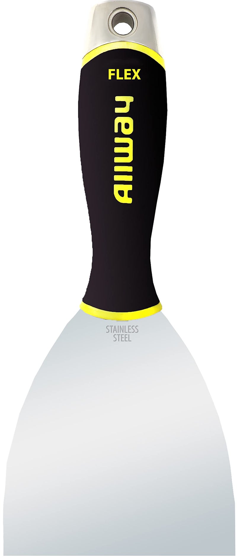 ALLWAY DSX4F Soft Grip Flex Taping Knife with Hammer End, 4" - Image 1