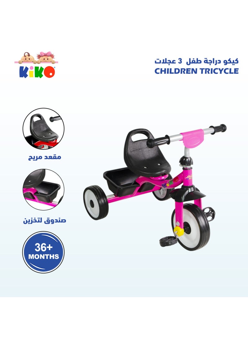 Kiko Kiko Children Tricycle 8 Pc- Pink  - Image 2