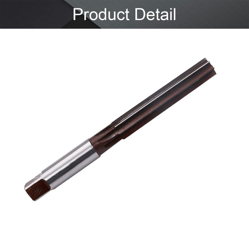 Utoolmart Hand Reamer, 18mm Chucking Reamer with Alloy Steel, H8 8 Straight Flutes 9Crsi Hand Milling Cutter Tool 1Pc - Image 4