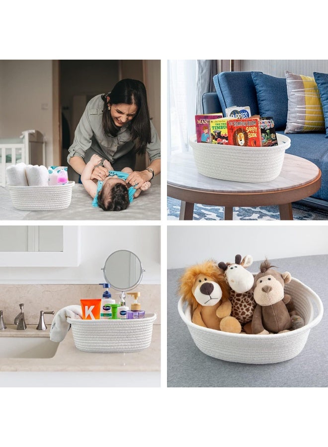 Pro Goleem 3-Piece Small Woven Basket with Gift Bags and Ribbons - Image 5