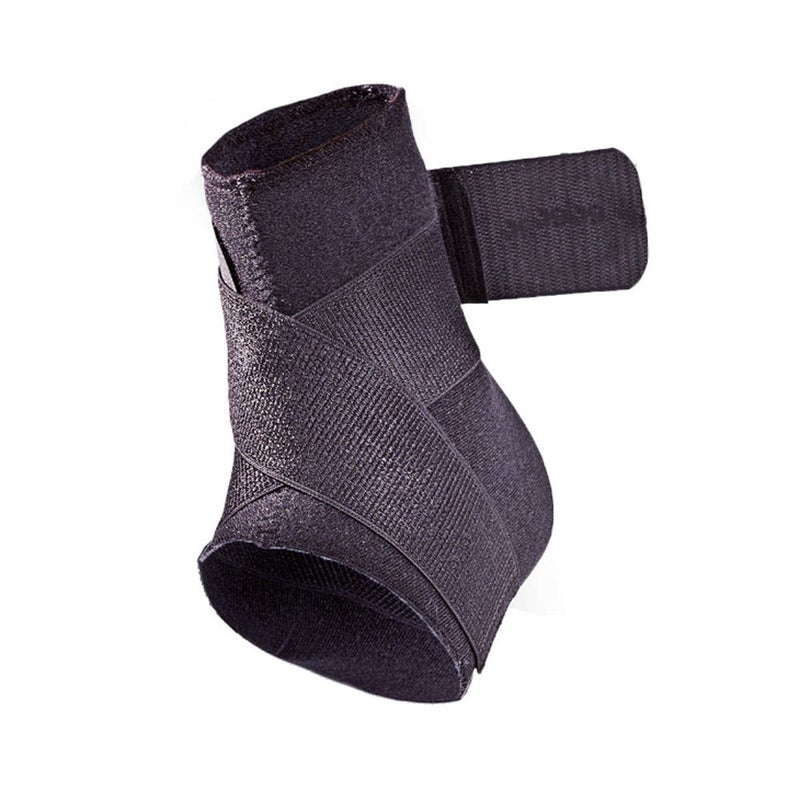 Mueller Neoprene Blend Ankle Support with Straps, Small (Black) - Image 2
