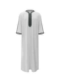 xozgdovg Embroidered men's robes with pockets  - Image 1