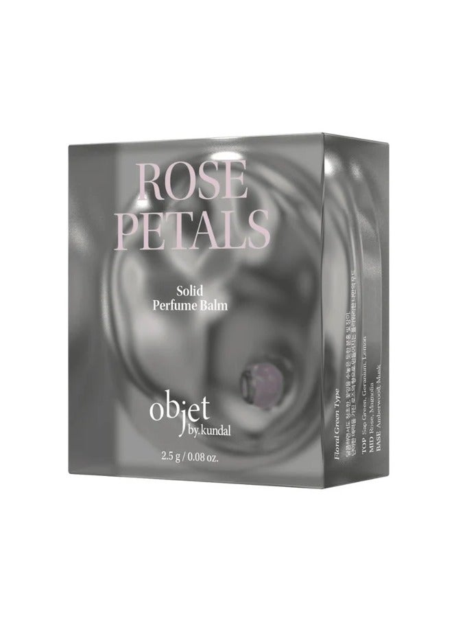 SOLID PERFUME BALM ROSE PETALS 2.5gm